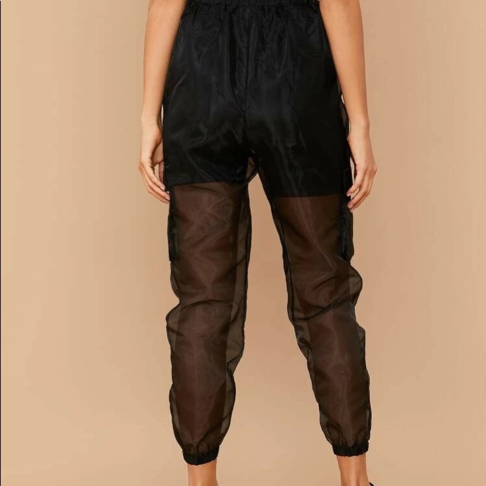 Sheer Cargo Joggers - Picture 3 of 6